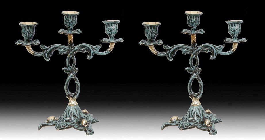 Набор канделябров Virtus Ribbon 4205