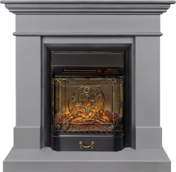 Каминокомплект Royal Flame California STD CRM (Разборный) с очагом Majestic FX M Black RC санд грей