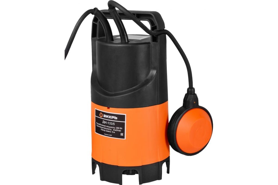 Дренажный насос Вихрь ДН-133/5