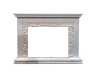 Портал Interflame Сиена сланец белый под очаг Jupiter FX M