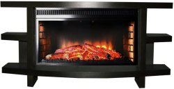 Каминокомплект Interflame Лонг с очагом Panoramic 33W LED FX венге