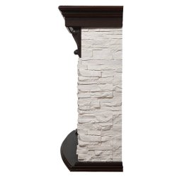 Каминокомплект Firelight Torre 30S с очагом Electrolux EFP/P-3020LS сланец белый/шпон темный дуб