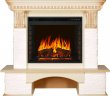 Каминокомплект Royal Flame Pierre Luxe сланец мелкий белый c очагом Vision 23 EF LED FX