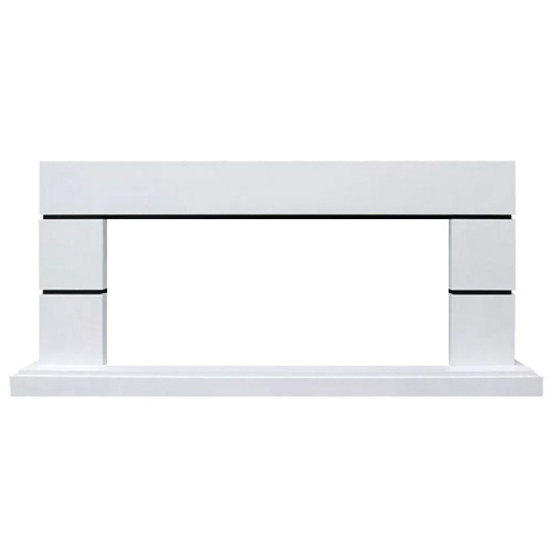 Портал Interflame Норд белый под очаг FreeSpace 50 LED FX QZ