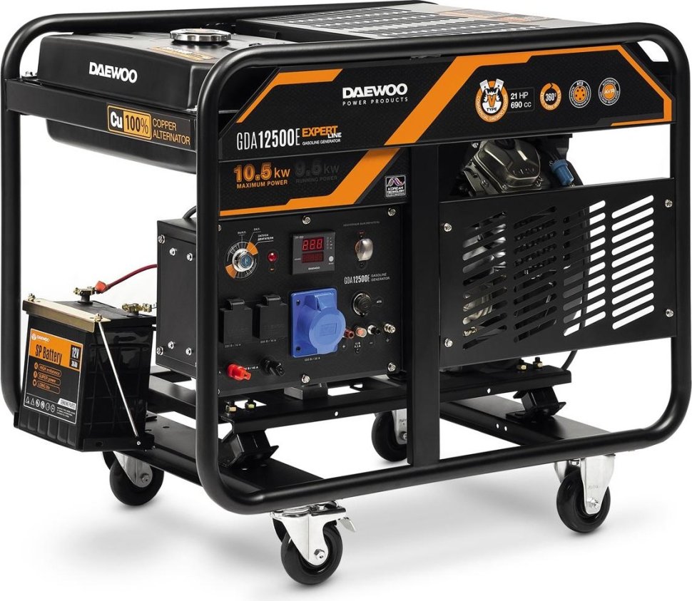 Генератор бензиновый Daewoo GDA 12500E