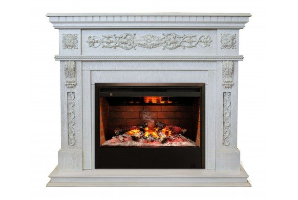 Каминокомплект RealFlame Estella 25,5/26 WT с очагом 3D Helios 26