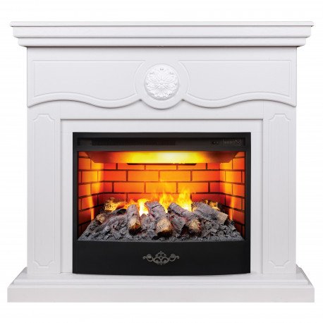 Каминокомплект RealFlame Raffaele 25.5 WT с очагом FireStar 25.5 3D