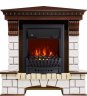 Каминокомплект Royal Flame Pierre Luxe угловой с очагом Aspen Black