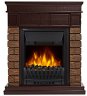 Каминокомплект Firelight Bricks Wood Classic с очагом Electrolux EFP/P-1020LS камень коричневый/шпон темный дуб