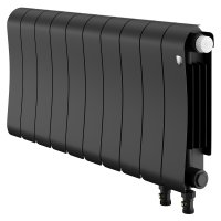 Биметаллический радиатор отопления Royal Thermo Infinity 300 Noir Sable VR80 10 секций