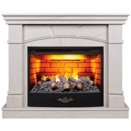 Каминокомплект RealFlame History 25.5 WT с очагом FireStar 25.5 3D