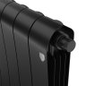 Биметаллический радиатор отопления Royal Thermo Infinity 500 VR80 6 секций Noir Sable