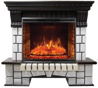 Каминокомплект Interflame Экстер венге с очагом Panoramic 02 33 LED FX