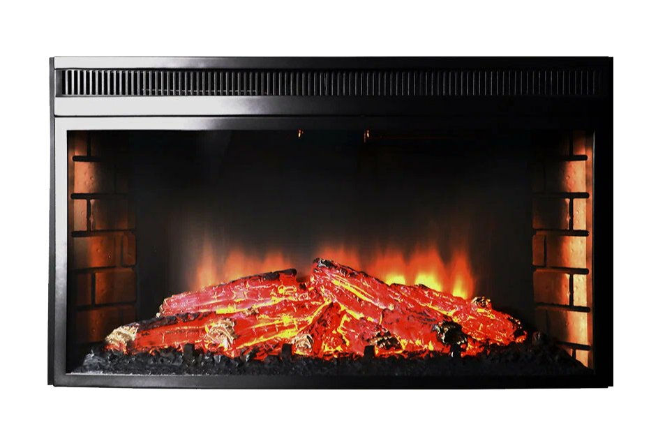 Каминокомплект Interflame Лонг с очагом Panoramic 33W LED FX бежевый