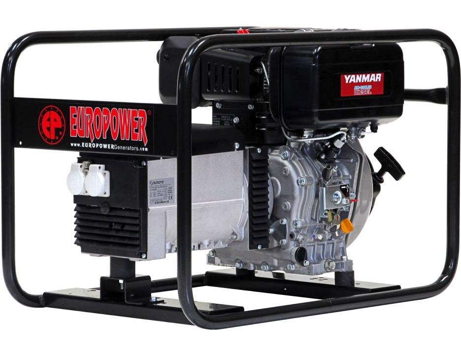 Дизельный генератор EuroPower EP 6000 DE