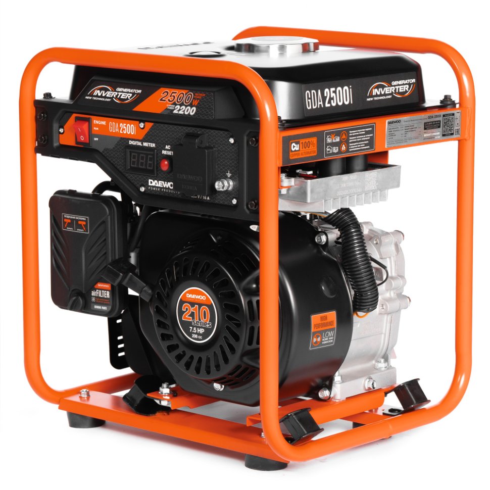Генератор бензиновый инверторный Daewoo GDA 2500i