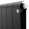 Биметаллический радиатор отопления Royal Thermo Infinity 300 Noir Sable VR80 12 секций