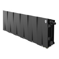Биметаллический радиатор отопления Royal Thermo PianoForte 200 VDR80 Noir Sable 12 секций