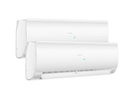 Мульти сплит-система на 2 комнаты 25+25 м2 Haier 2х AS25S2SF2FA-W/2U40S2SM1FA Flexis Super Match