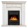 Каминокомплект Firelight Porto Classic с очагом Electrolux EFP/P-1020LS камень белый/шпон беленый дуб