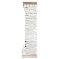 Каминокомплект Firelight Porto Classic с очагом Electrolux EFP/P-1020LS камень белый/шпон беленый дуб