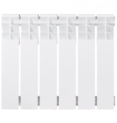 Биметаллический радиатор Oasis Pro 350/80 6 секций