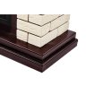 Каминокомплект Firelight Bricks 25 с очагом Electrolux EFP/P-2520LS N камень бежевый/шпон темный дуб
