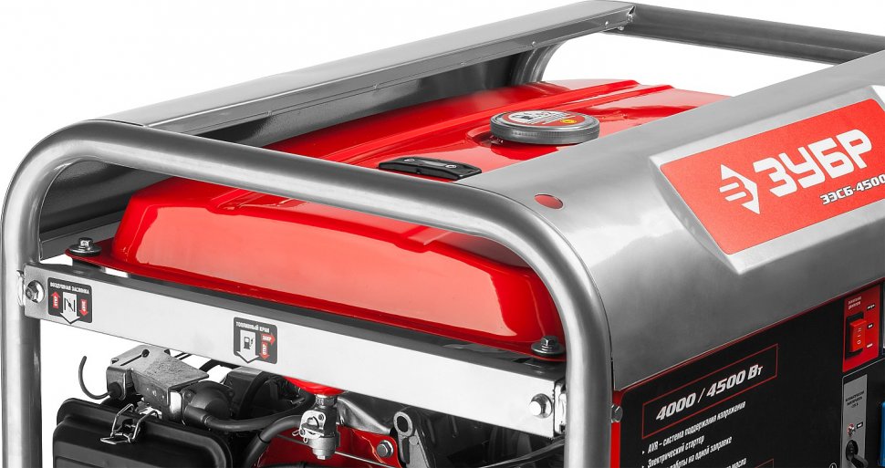 Бензиновый электрогенератор Зубр ЗЭСБ-3500-ЭМ2 