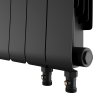 Биметаллический радиатор отопления Royal Thermo Infinity 300 Noir Sable VR80 14 секций