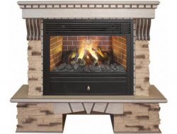 Каминокомплект RealFlame Sorento 25,5 с очагом 3D Novara