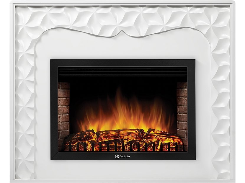 Каминокомплект Firelight Vivo 30 с очагом Electrolux EFP/P-3020LS белый