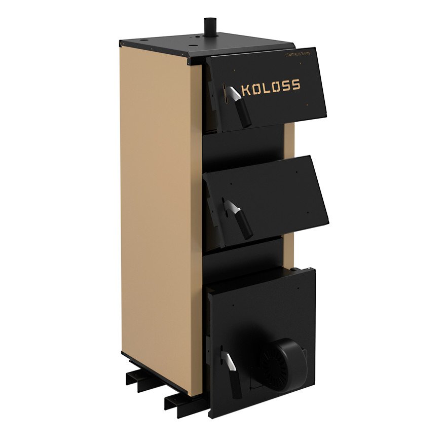 Напольный твердотопливный котел Koloss Start Plus 65