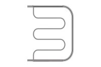 Водяной полотенцесушитель Primoclima Astra Ф water Inox 60*50