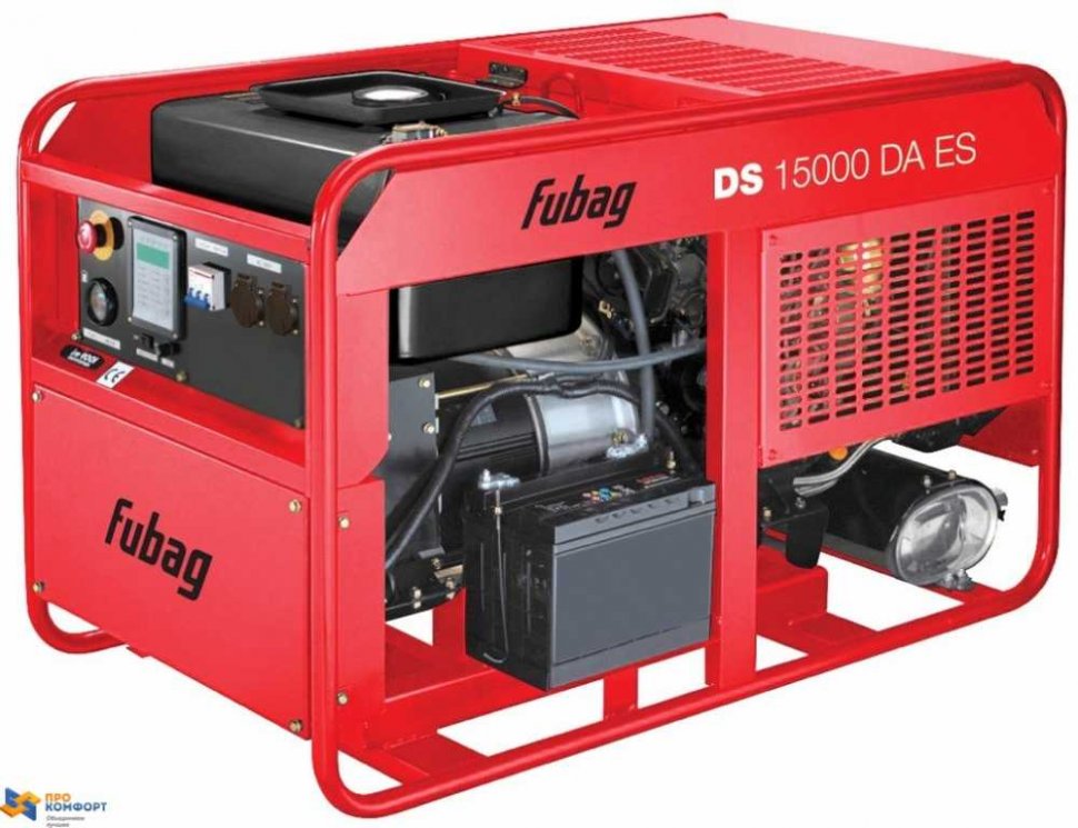 Дизельный электрогенератор FUBAG DS 15000 DA ES