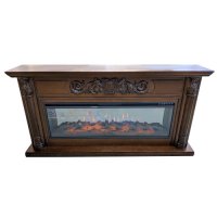 Каминокомплект Interflame Лорд темный дуб с очагом FreeSpace 60 LED FX QZ