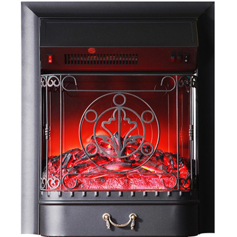 Каминокомплект Interflame Берта Люкс с очагом Majestic FX M Black венге