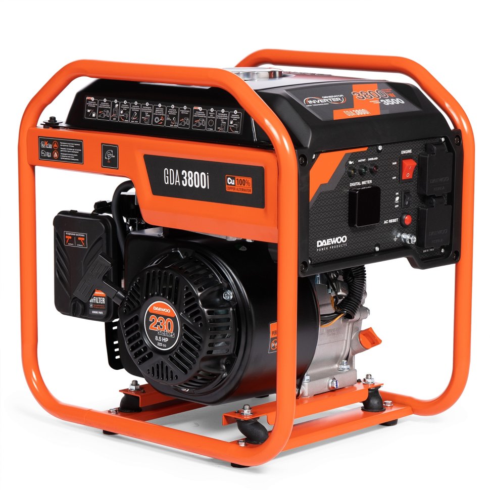 Генератор бензиновый инверторный Daewoo GDA 3800i