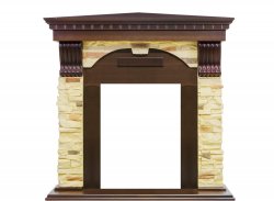 Портал Royal Flame Dublin Classic арочный сланец угловой