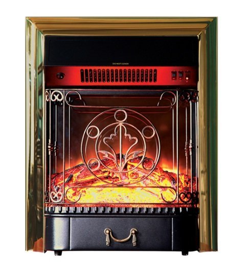 Каминокомплект Interflame Аспен сланец с очагом Majestic FX M Brass