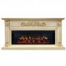 Каминокомплект Interflame Лорд бежевый с золотой патиной с очагом FreeSpace 60 LED FX QZ