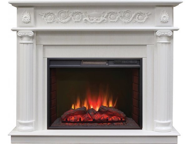 Каминокомплект RealFlame Attica 25,5 с очагом Sparta 25,5 LED