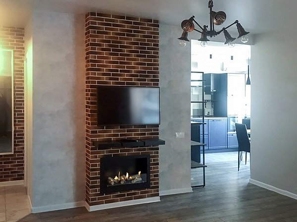 Встроенный биокамин Lux Fire Кабинет 610 М ВБКК-610М