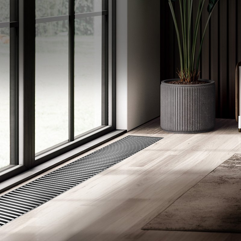 Внутрипольный конвектор Royal Thermo Atrium 150/200/2800-DG-U-NA