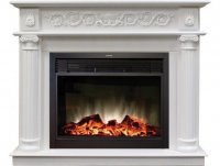 Каминокомплект RealFlame Attica 25,5 с очагом MoonBlaze S LUX Black