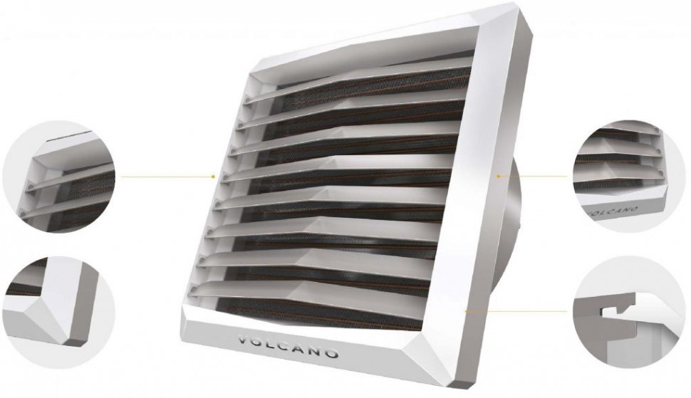 Водяной тепловентилятор Volcano VR3 AC 75 кВт