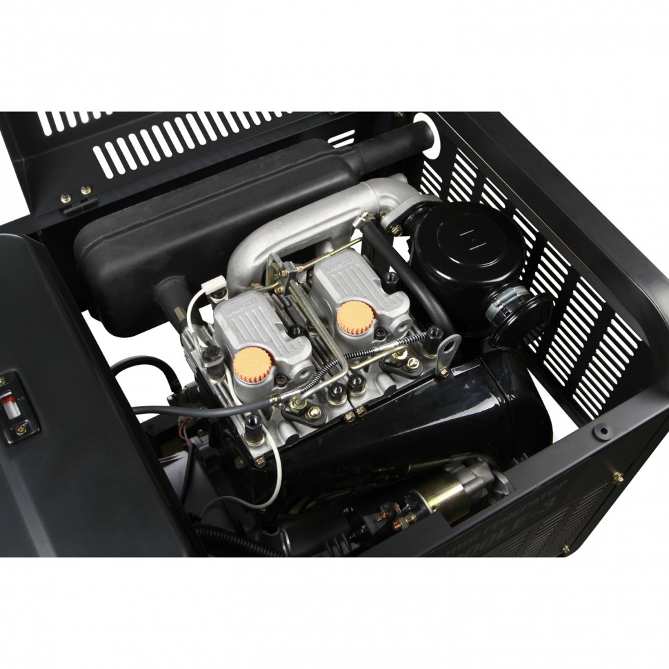 Дизельный электрогенератор Hyundai DHY 12000LE-3