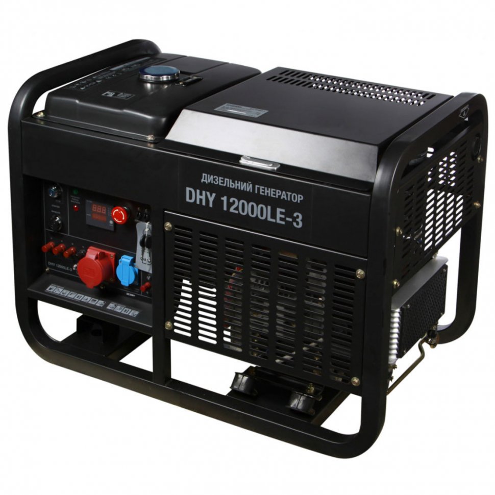 Дизельный электрогенератор Hyundai DHY 12000LE-3