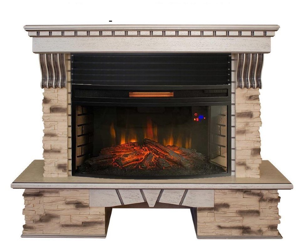 Каминокомплект RealFlame Sorento 33 AO с очагом Firespace 33W S IR