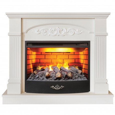 Каминокомплект RealFlame Cristina 25.5 WT с очагом FireStar 25.5 3D