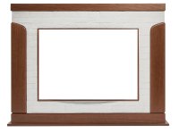 Портал Firelight Prestigio 30 камень белый/шпон дуб